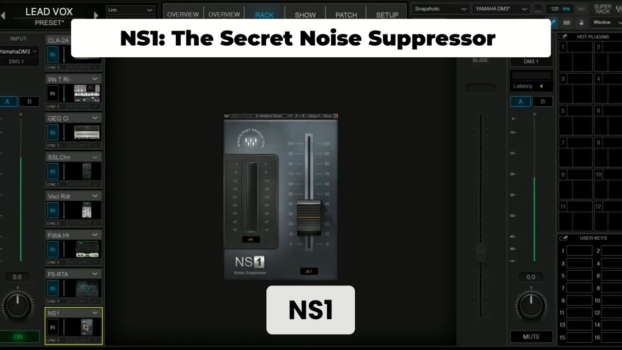 Unlock Crystal Clear Audio The SECRET Noise Suppressor Plugin - YouTube
