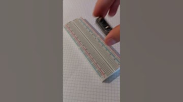 Breadboards In 60 Seconds! #electronics  #breadboard  #iot