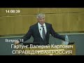 &quot;&quot;Пленарное заседание Государственной Думы 17.11.2017 Гартунг Валерий Карлович