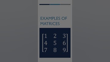 Examples of Matrix | Matrix Examples in Maths | Matrix |  #matrix #shorts #mathuniverse28