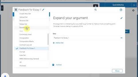 #399 Team marking in Turnitin? Share a quickmark set with colleagues!