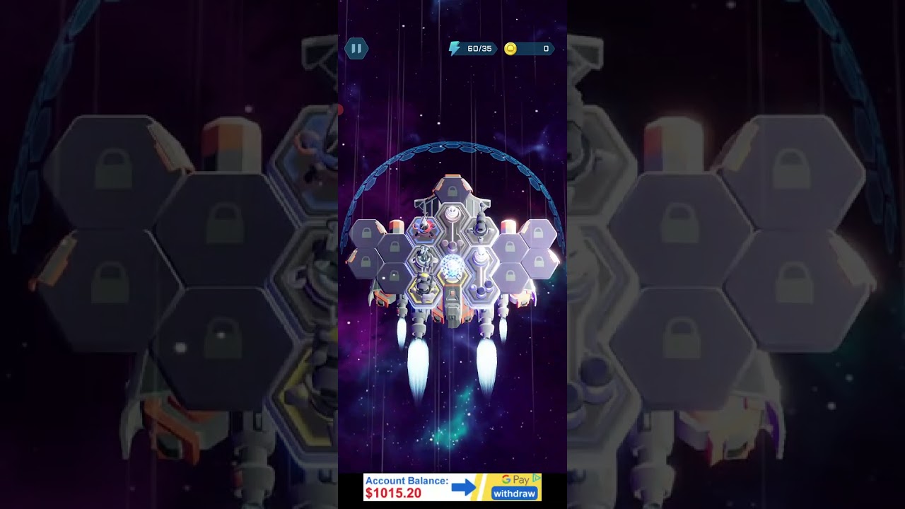 Space Hex level 1 gameplay 