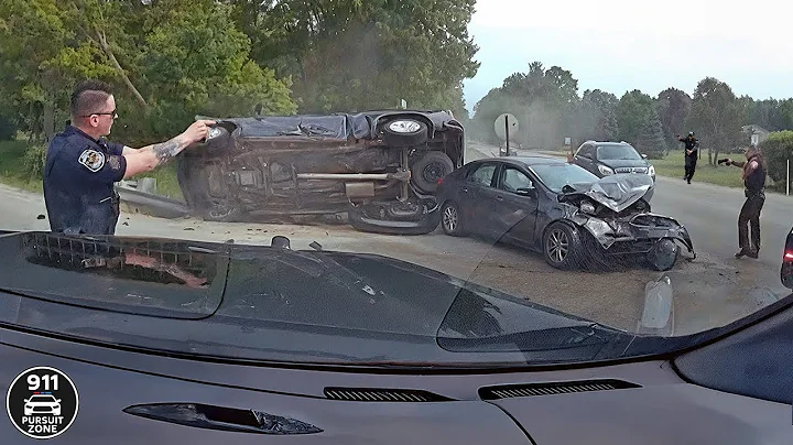 MOST BRUTAL High-Speed Police Chases Caught on Dashcam You Wouldn't Believe if Not Filmed #68