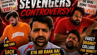 Sevengers vs bhura controversy 2.0 #youtubeshorts #controversyvideo