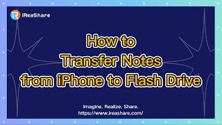 How to Transfer Notes from iPhone to Flash Drive with Ease