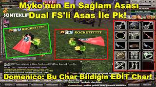 Domenicowacco - Mykonun En Sağlam Asası Dual Fsli Asas İle Pk Edi̇t Gi̇bi̇ Asas Knight Online