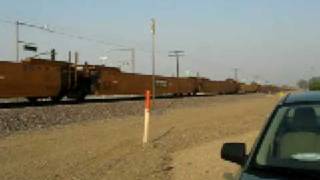WB UPRR Bare Tables Train @ Ontario CA