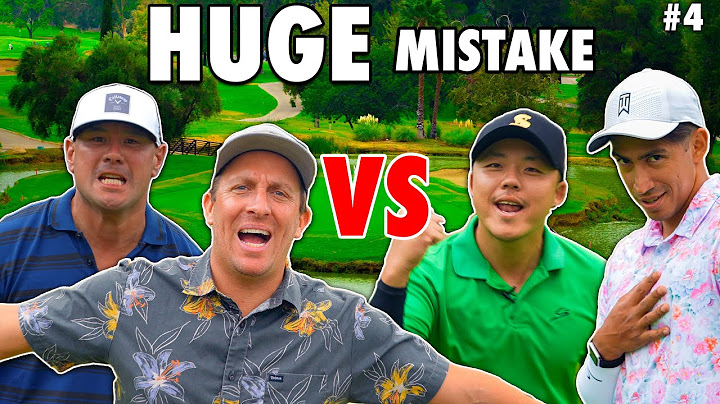 Huge 2v2 PRO/AM Scramble Match!