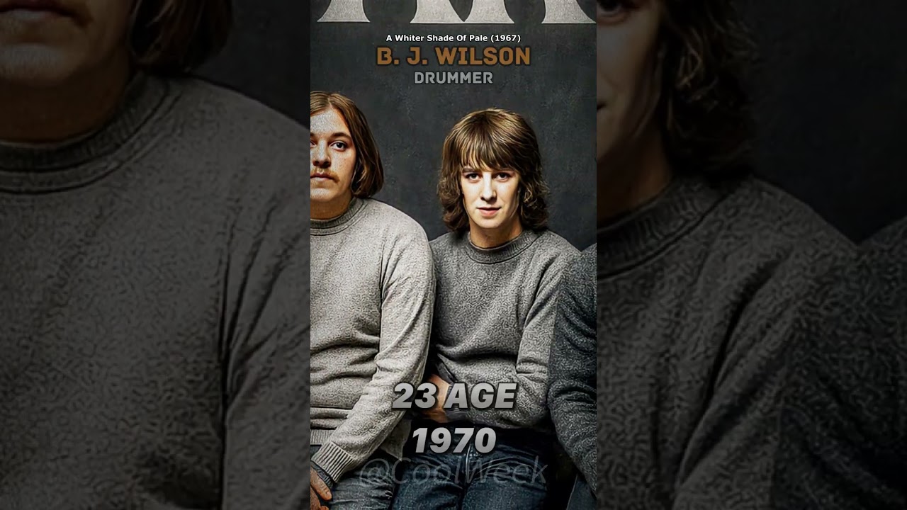 Procol Harum "A Whiter Shade Of Pale (1967)" THEN vs NOW