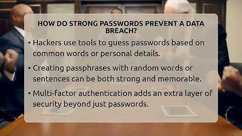 How Do Strong Passwords Prevent A Data Breach? - Everyday-Networking