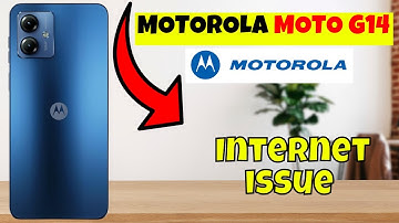 Motorola Moto G14 Internet issue || How to solve internet issues || Internet not working problem