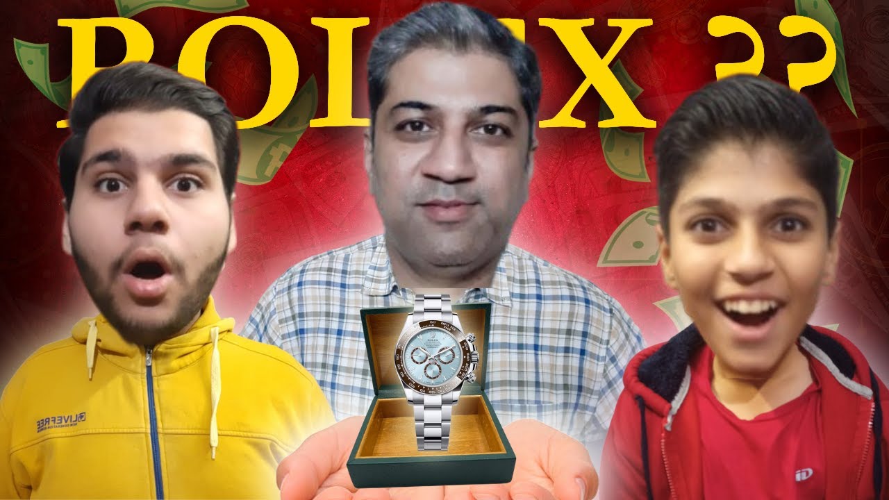 I Gifted My Father A Rolex But How ?? ...