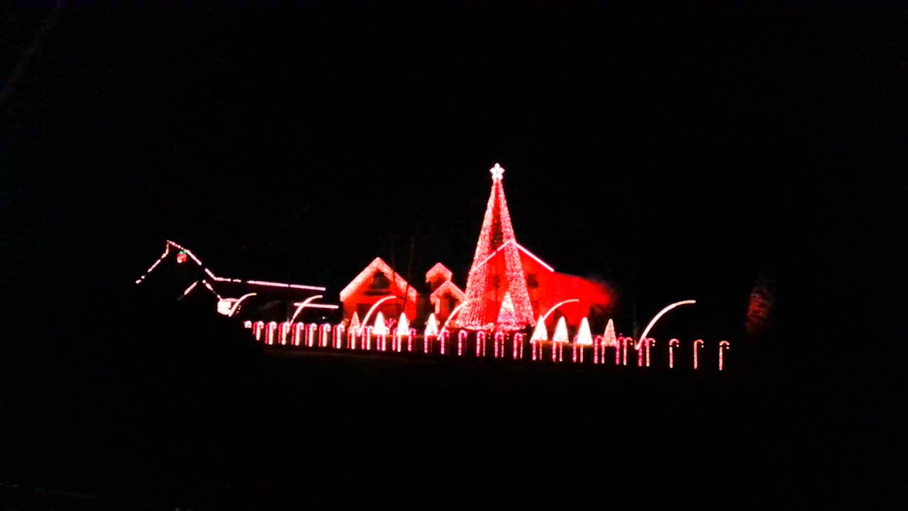 Christmas on the corner Clarence NY 2014 YouTube