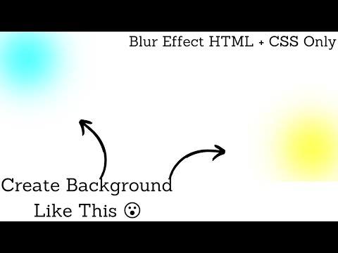 How do I blur the background in CSS? | Gradient Blur | HTML | CSS | Abhinav Arya