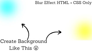 How do I blur the background in CSS? | Gradient Blur | HTML | CSS | Abhinav Arya