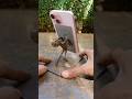 He’s carrying my phone! 🤯 DIY Scrap Metal Art