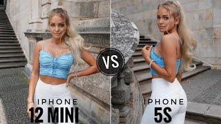 iPhone 12 Mini VS iPhone 5s Camera Comparison