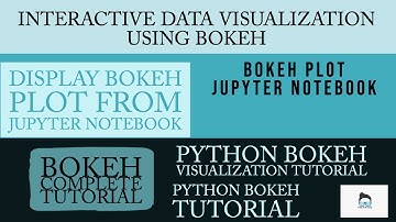 Python Bokeh Interactive Data Visualization Tutorial|Display Plot Inside Jupyter Notebook|Part:3