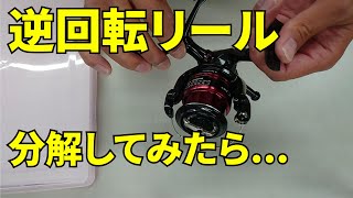 リール（お値下げしました） まさかの原因！【逆回転リール】 - YouTube