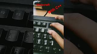 Making minecraft with C plus plus!! #cpp #coding #minecraft