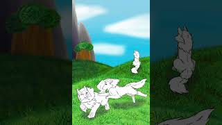 Playful Ferals! #Wolf #Wolfess #OC #OCs #Rex #Mitsuki #Sheryl #Direwolf #Simple #Playing #DigitalArt