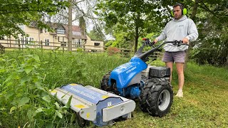 BCS 630 WS Berta Flail mower - walk behind with sound