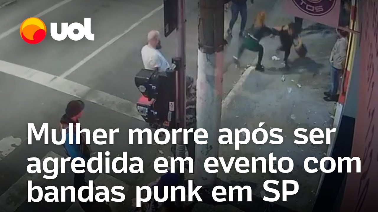 Mulher é agredida em briga após shows com bandas punk e morre em SP