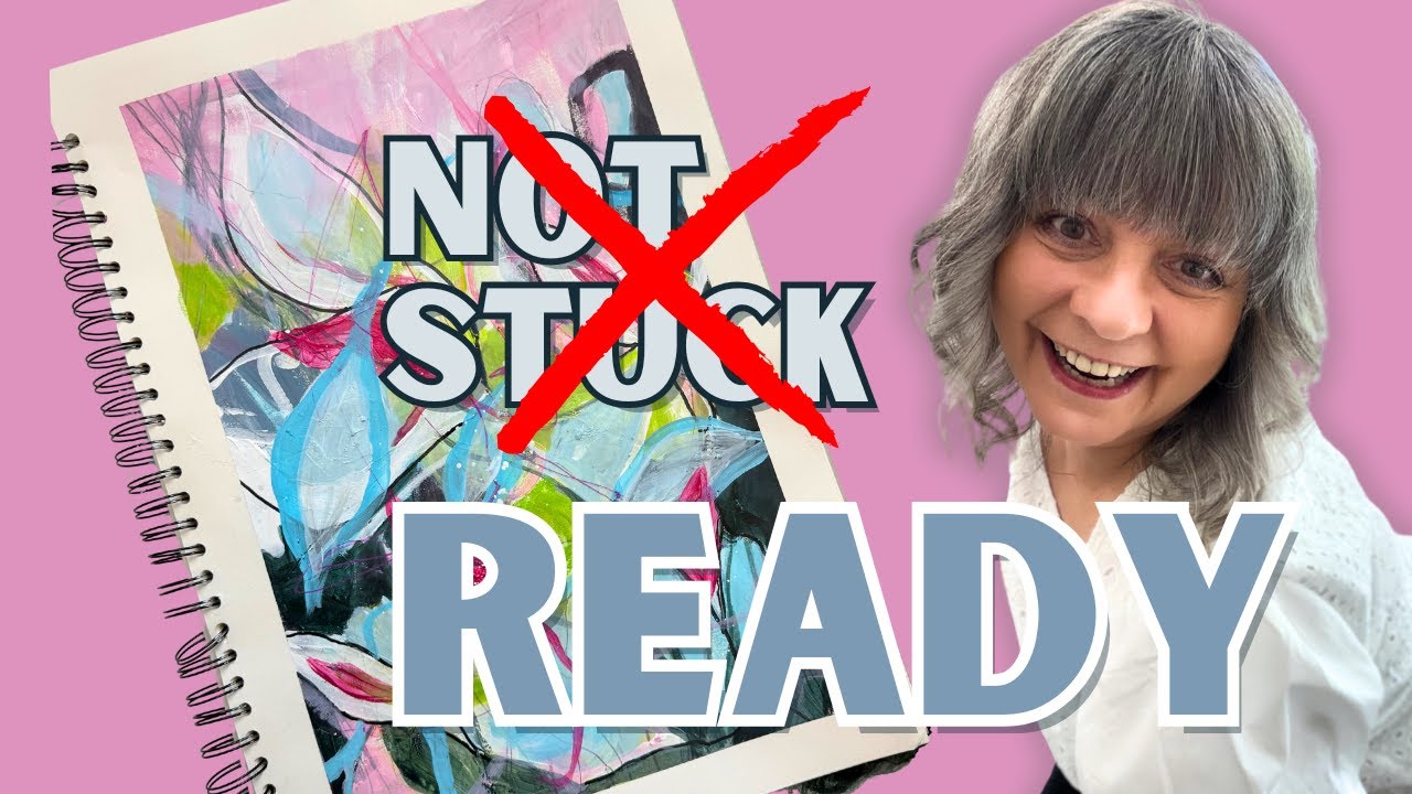 Демонстрация экспрессивной абстрактной живописи | Найти свой голос