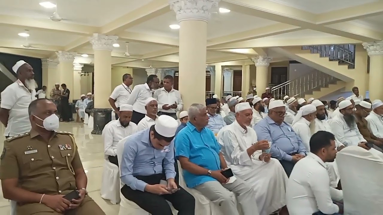 Colombo Shammankodu Red Mosque in Side Prayer Hall Hijri 1444 (31-07-2022) Muharram Islamic New Year