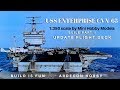 USS Enterprise CVN-65, 1:350 scale update the Flight Deck Part II