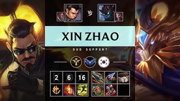 Xin Zhao Support vs Maokai - KR Diamond Patch 25.16