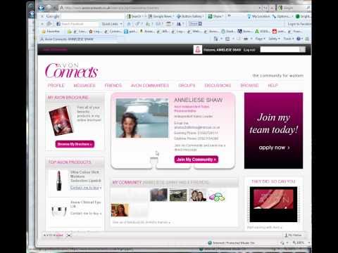 How To Register for Your Avon Personal Recruitment Page