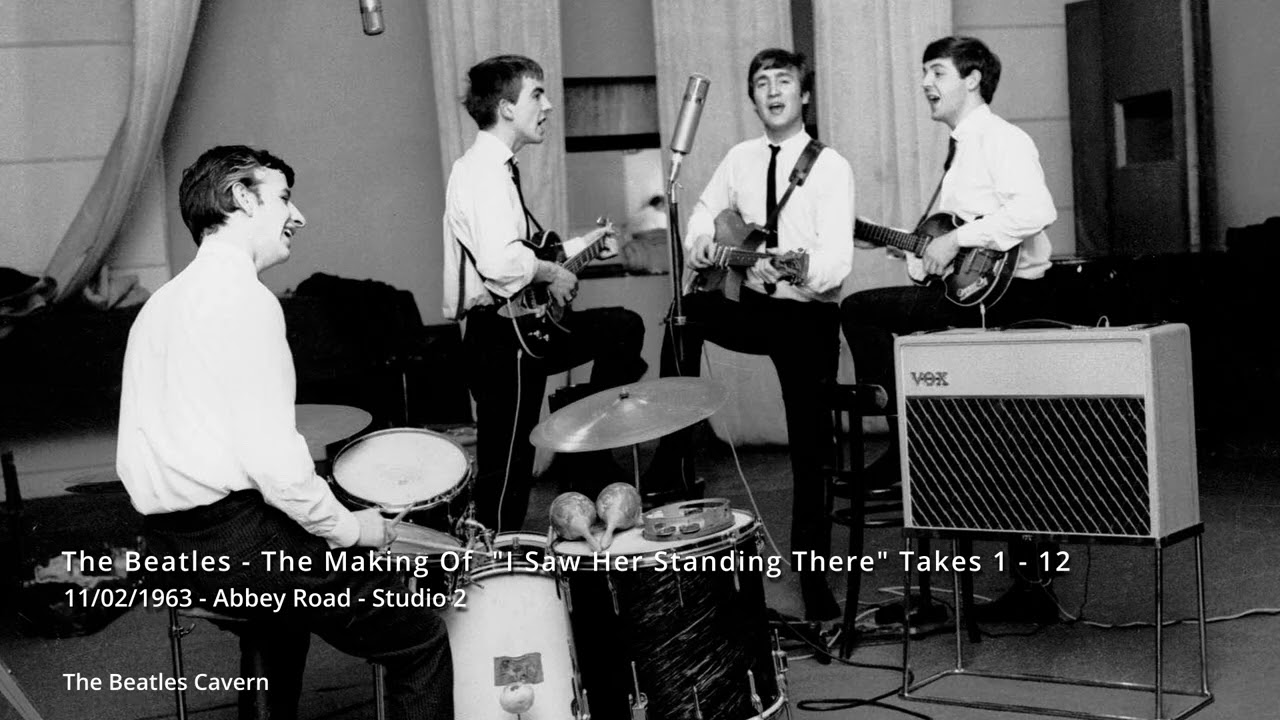 The Beatles - I Saw Her Standing There, complete studio recordings