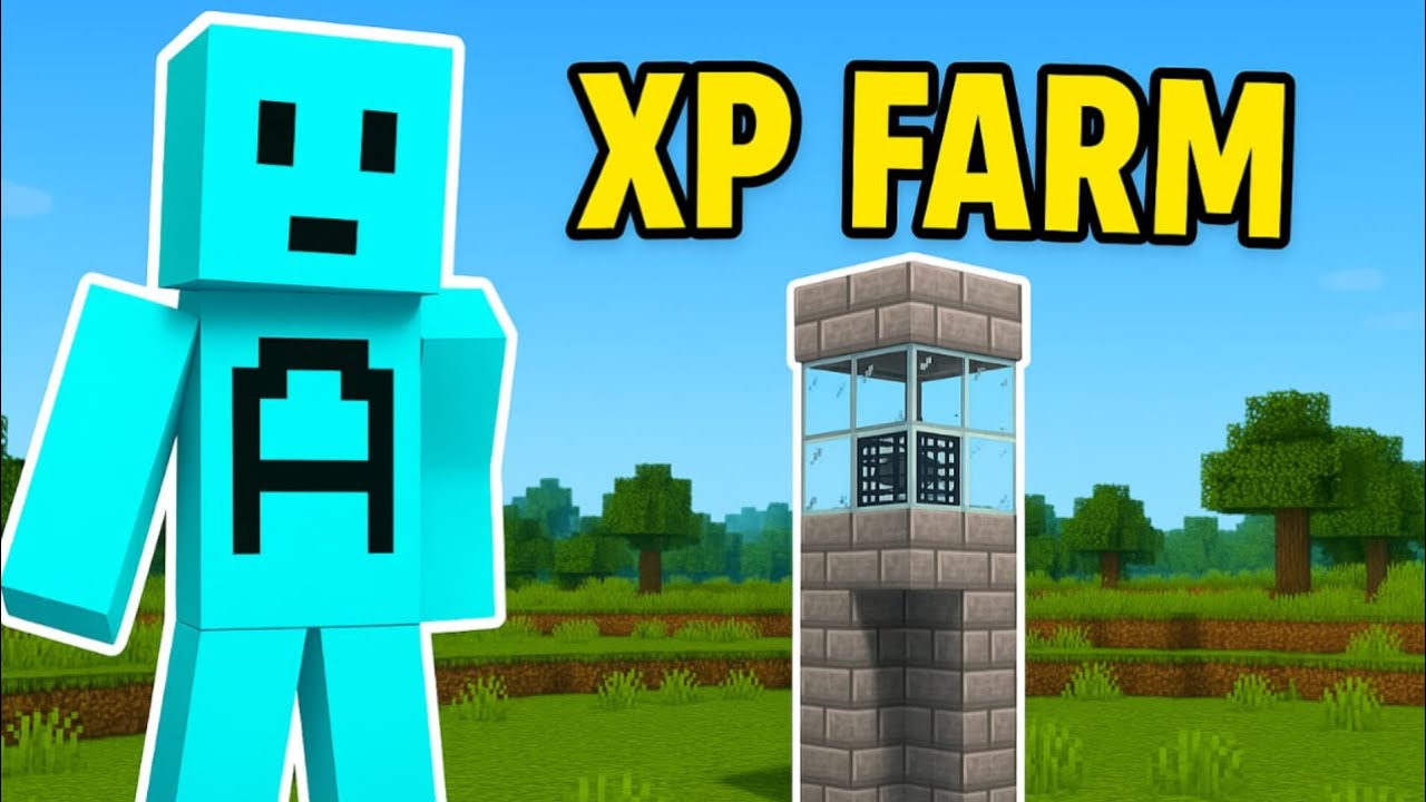 “Super OP XP Farm Minecraft | Easy & Fast XP Method!” - YouTube