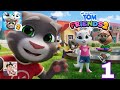 Talking Tom and Friends 2🥳😱💞😯💞💥💫👍#kids #talkingfriends #games  #talkingtomversion #talkingangela2