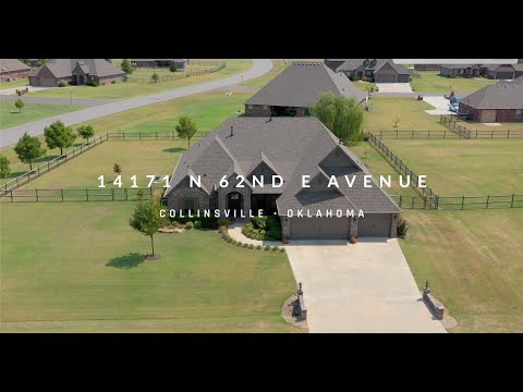 14171 N 62nd E Ave, Collinsville, OK home video tour