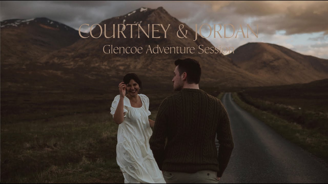 Glencoe Adventure Couples Session Highlight Video | Courtney & Jordan