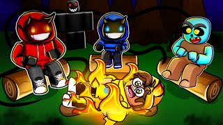 We Went CAMPING With DEMON'S LITTLE BROTHER...