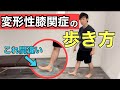 【変形性膝関節症】正しい歩きはこう作る！踵からついて歩こうとしないで！
