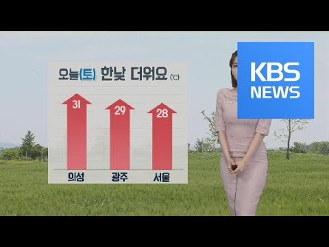 [날씨] 주말 동안 30도 안팎 더위…곳곳 미세먼지 ‘나쁨’ / KBS뉴스(News)