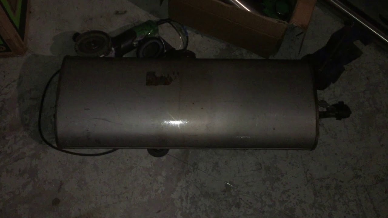 BMW X3 muffler delete YouTube