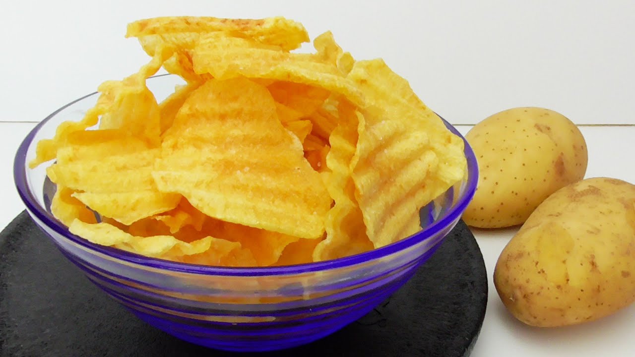 PATATAS Fritas CHIPS ONDULADAS COCINA CONMIGO YouTube