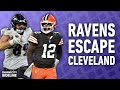 Baltimore HANGS ON | Ravens defeat Browns 23-16: Postgame Reaction
