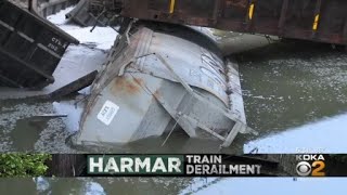 Derailed train leaked 3,000 gallons of petroleum distillate into water, EPA says