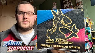 A LA RECHERCHE DES CARTES MANQUANTES ! Ouverture d'un Coffret Dresseur d'Elite Zenith Suprême EB12.5