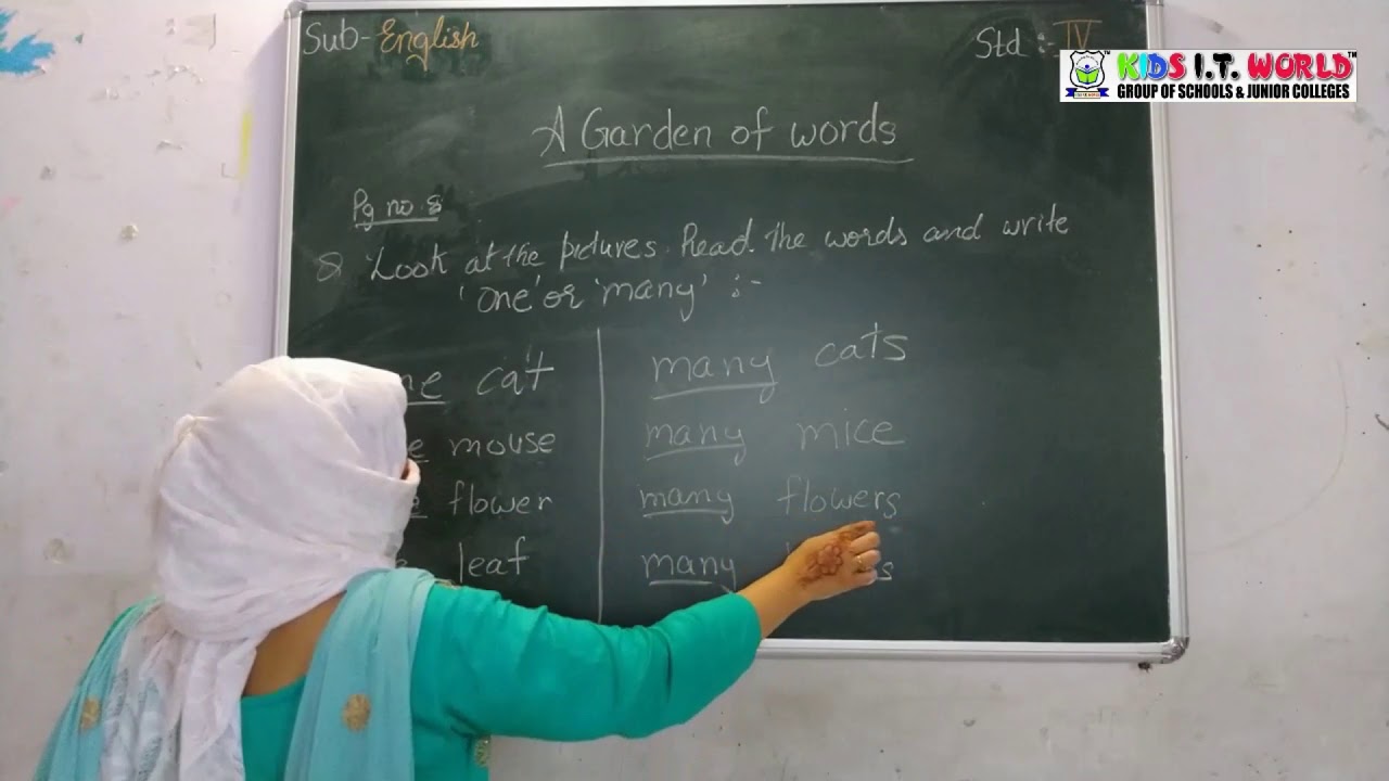 Chapter 2 A Garden of Words (Subject English) - YouTube