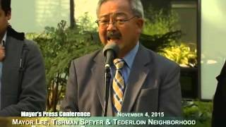 Mayor Lee Welcomes Families to New Affordable Housing at 1400 Mission