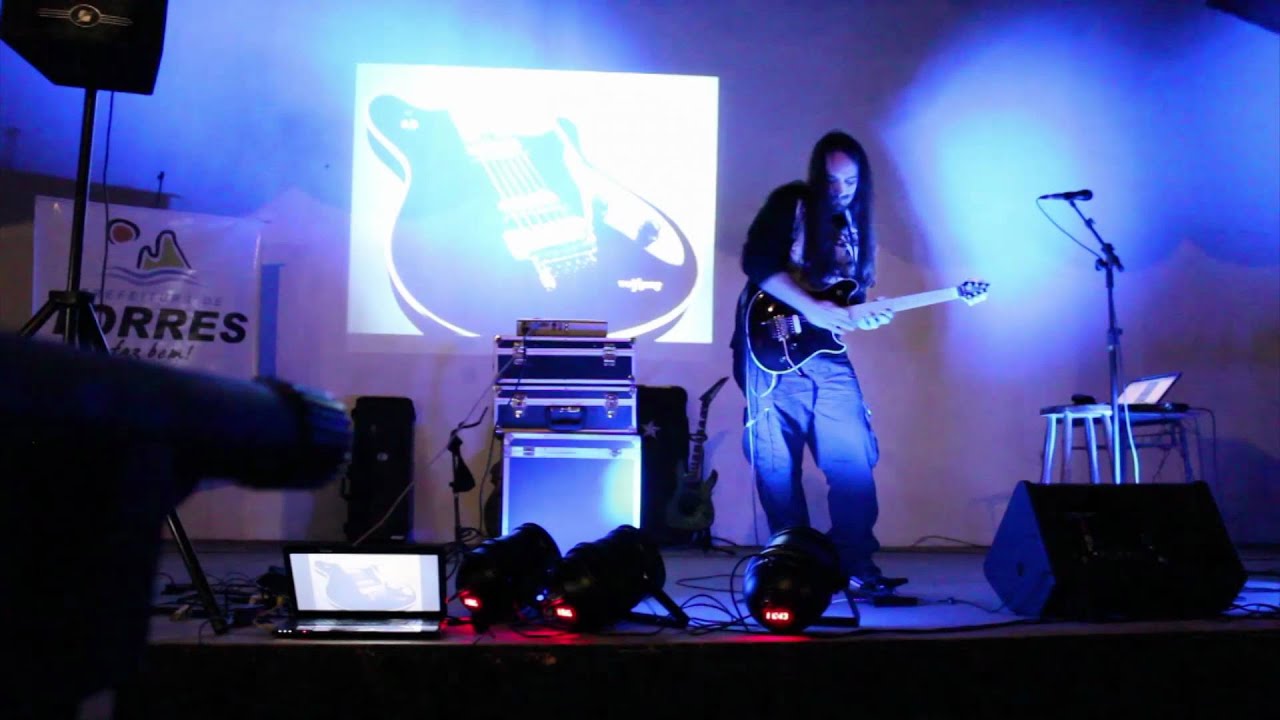 Rafael Macedo/Wreck of Time - "Dry Leaves" LIVE - EVH Wolfgang/InTune Picks/SIT Strings Demo