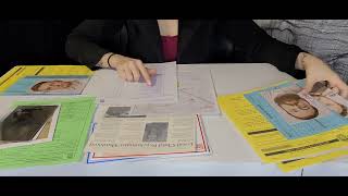 ASMR Paper Sorting 📑 | Unsolved Case Files 🔎 | Soft Unintelligible Whisper 🤫 for Deep Sleep 😴 screenshot 1