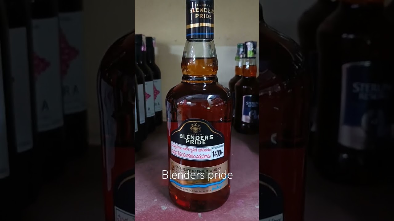 Blenders pride whisky available in Andhra Pradesh @alcohol 1400/